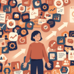 Person choosing the right project management tool among many overwhelming app options